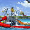 Amusement park water house for children